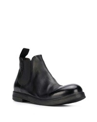 schwarze Chelsea Boots aus Leder von Marsèll