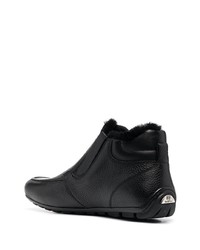 schwarze Chelsea Boots aus Leder von Baldinini