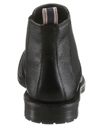 schwarze Chelsea Boots aus Leder von PETROLIO