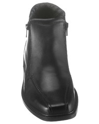 schwarze Chelsea Boots aus Leder von PETROLIO