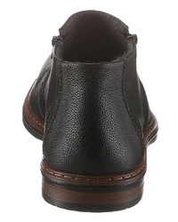 schwarze Chelsea Boots aus Leder von PETROLIO