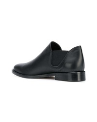 schwarze Chelsea Boots aus Leder von Soloviere