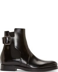 schwarze Chelsea Boots aus Leder von Pierre Hardy