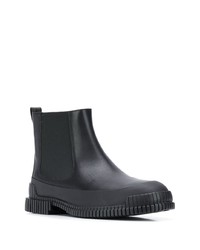 schwarze Chelsea Boots aus Leder von Camper