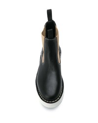 schwarze Chelsea Boots aus Leder von Sofie D'hoore