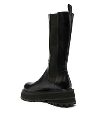 schwarze Chelsea Boots aus Leder von Marsèll