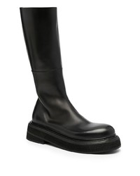 schwarze Chelsea Boots aus Leder von Marsèll