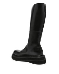 schwarze Chelsea Boots aus Leder von Marsèll