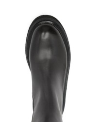 schwarze Chelsea Boots aus Leder von Marsèll