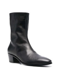 schwarze Chelsea Boots aus Leder von Rhude