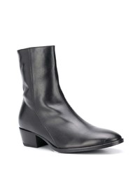 schwarze Chelsea Boots aus Leder von MATT MORO