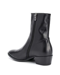 schwarze Chelsea Boots aus Leder von MATT MORO