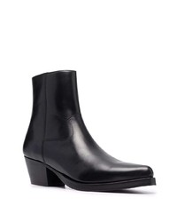 schwarze Chelsea Boots aus Leder von Ernest W. Baker