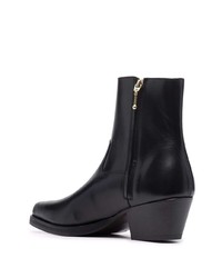 schwarze Chelsea Boots aus Leder von Ernest W. Baker