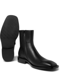 schwarze Chelsea Boots aus Leder von Balenciaga