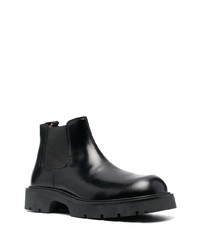 schwarze Chelsea Boots aus Leder von Sandro