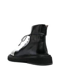 schwarze Chelsea Boots aus Leder von Marsèll