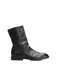 schwarze Chelsea Boots aus Leder von Premiata