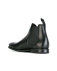 schwarze Chelsea Boots aus Leder von Church's