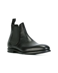 schwarze Chelsea Boots aus Leder von Church's