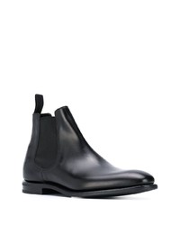 schwarze Chelsea Boots aus Leder von Church's