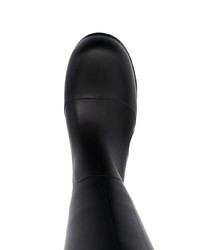 schwarze Chelsea Boots aus Leder von Bottega Veneta