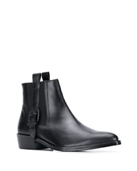 schwarze Chelsea Boots aus Leder von Toga Virilis