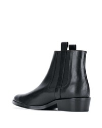 schwarze Chelsea Boots aus Leder von Toga Virilis