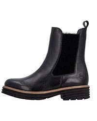 schwarze Chelsea Boots aus Leder von Remonte