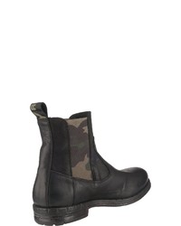 schwarze Chelsea Boots aus Leder von Replay