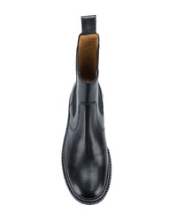 schwarze Chelsea Boots aus Leder von Isabel Marant