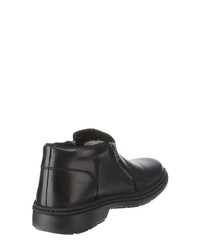 schwarze Chelsea Boots aus Leder von Rieker