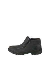 schwarze Chelsea Boots aus Leder von Rieker