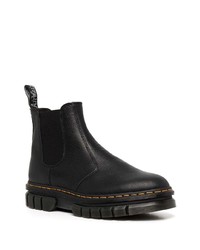 schwarze Chelsea Boots aus Leder von Dr. Martens