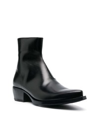 schwarze Chelsea Boots aus Leder von Premiata