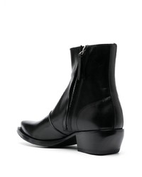 schwarze Chelsea Boots aus Leder von Premiata