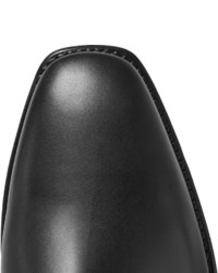 schwarze Chelsea Boots aus Leder