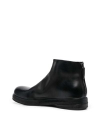 schwarze Chelsea Boots aus Leder von Marsèll