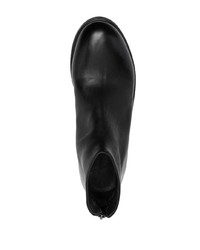 schwarze Chelsea Boots aus Leder von Marsèll