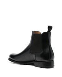 schwarze Chelsea Boots aus Leder von Sandro