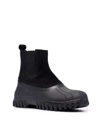 schwarze Chelsea Boots aus Leder von Diemme