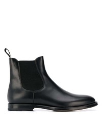 schwarze Chelsea Boots aus Leder von Scarosso