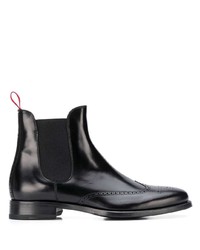 schwarze Chelsea Boots aus Leder von Scarosso