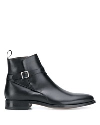 schwarze Chelsea Boots aus Leder von Scarosso