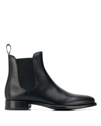 schwarze Chelsea Boots aus Leder von Scarosso