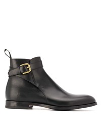 schwarze Chelsea Boots aus Leder von Scarosso