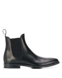 schwarze Chelsea Boots aus Leder von Scarosso