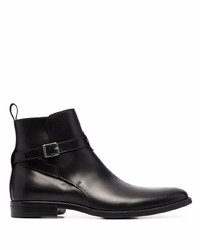 schwarze Chelsea Boots aus Leder von Scarosso