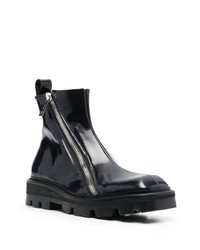 schwarze Chelsea Boots aus Leder von Gmbh