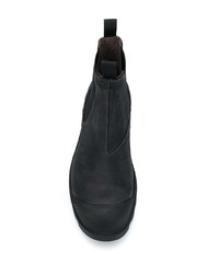 schwarze Chelsea Boots aus Leder von Officine Creative